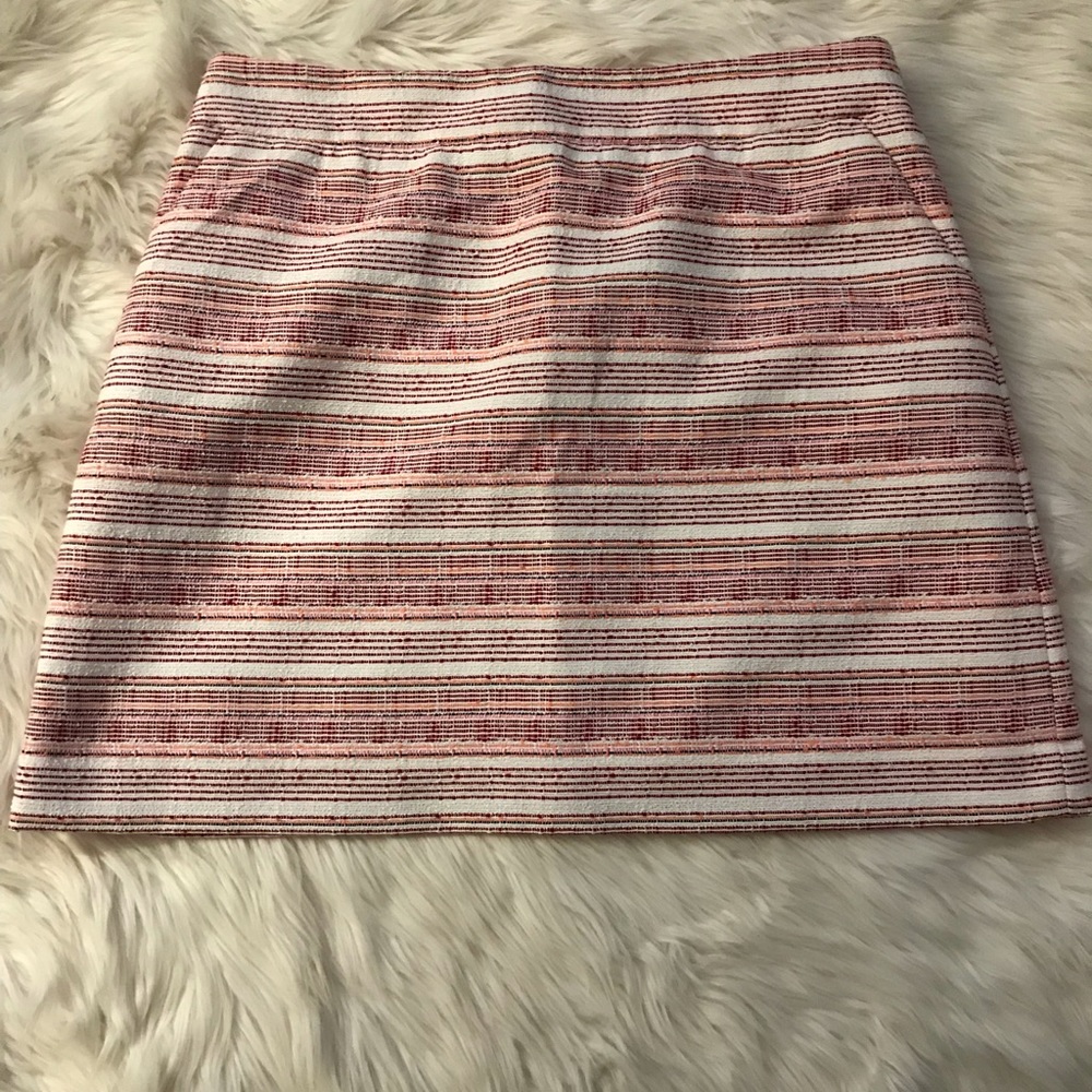 Ann Taylor Loft Embroidered Skirt